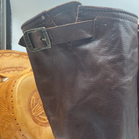 Frye Boots sz 5 1/2B Vintage Boots - Picture 3 of 12